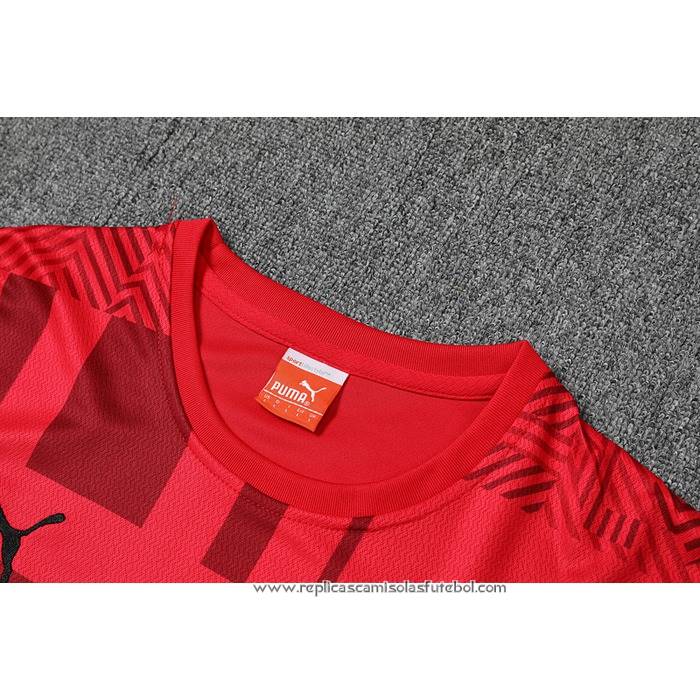 Fato de Treino
 AC Milao
 2022-2023 Manga Curta
 Vermelho
 - Calcas Curta
